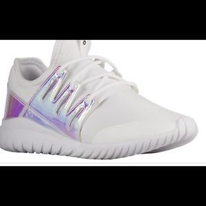 ISO: Adidas Tubular Radial Holographic/White